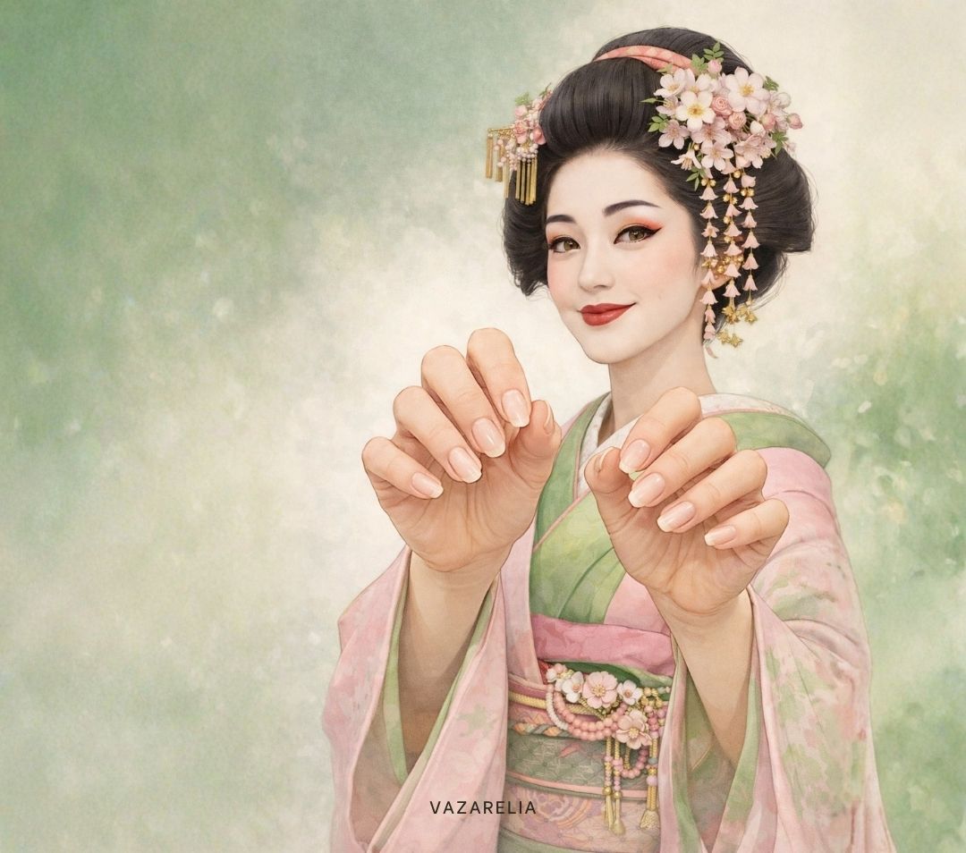 La manucure japonaise vient du Japon, où les geishas prenaient soin de leurs ongles